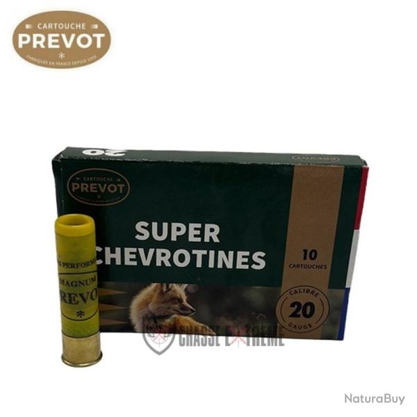 10 Chevrotines PREVOT Mini Mag 21 Grains Cal 20/76