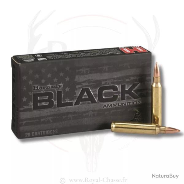 20 balles HP BLACK Cal.338 ARC 175Grs HORNADY