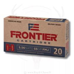 20 balles SUBSONIC FRONTIER Cal.338 ARC 285Grs HORNADY
