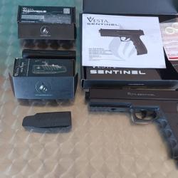 PISTOLET VESTA SENTINEL C50 + EXTENSION DE CANON TACHYON-S + SPEED LOADER