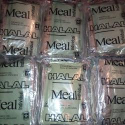 Lot de 6 Rations Am&eacute;ricaines MRE EPA Halal