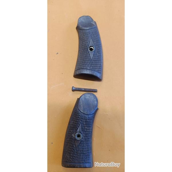 plaquettes pour revolver 192 92 espagnol type colt 6+ vis (2010)