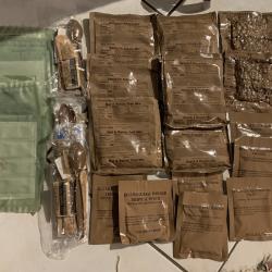 Lot de Restes de Rations MRE EPA Halal et Kasher