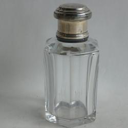 BACCARAT Flacon &agrave; parfum cristal et argent