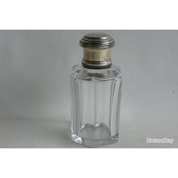 BACCARAT Flacon � parfum cristal et argent