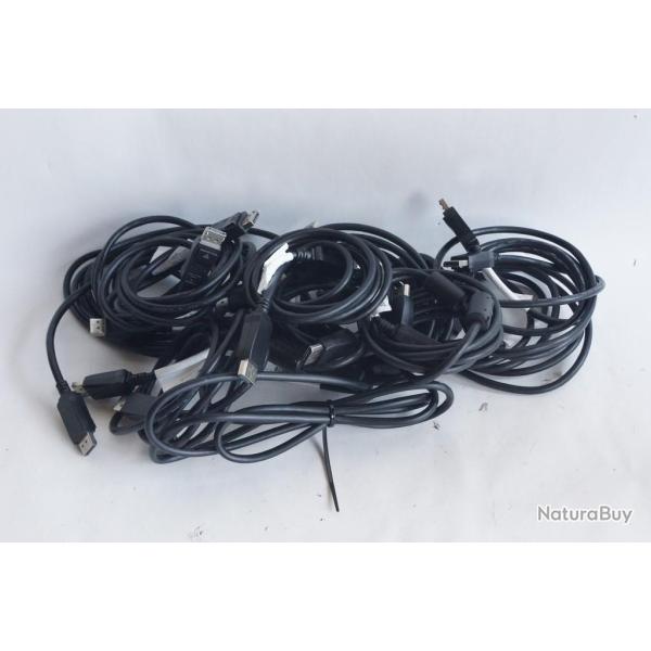 Lot 12 C�bles HDMI HP 180 cm