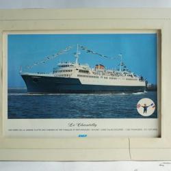 Cadre photo publicitaire Car Ferry Le Chantilly SNCF