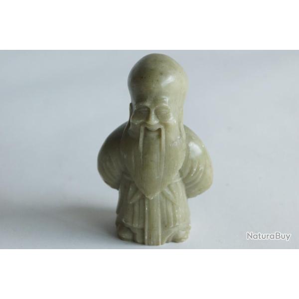 Sculpture st�atite Sage Chine