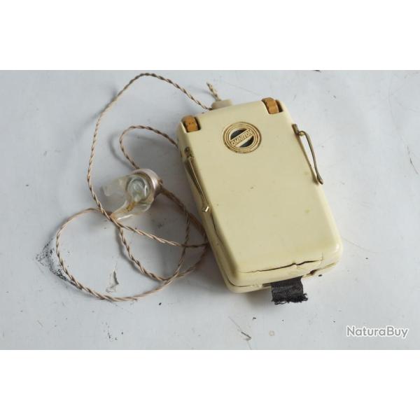 Ancien Appareil auditif de poche Omnitron