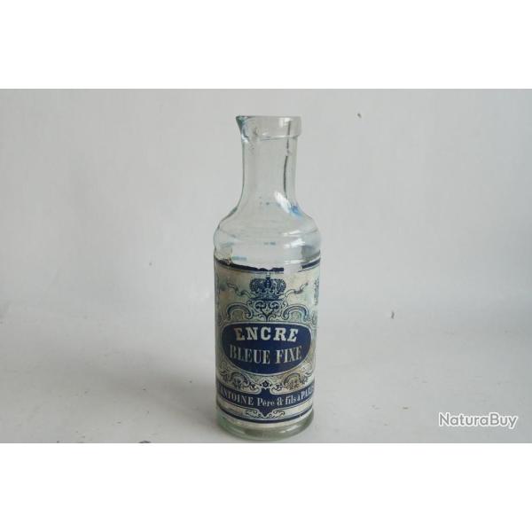 Bouteille d'encre verre N. Antoine & fils Paris