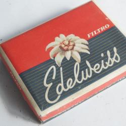 Bo&icirc;te &agrave; cigarettes carton Edelweiss Italie