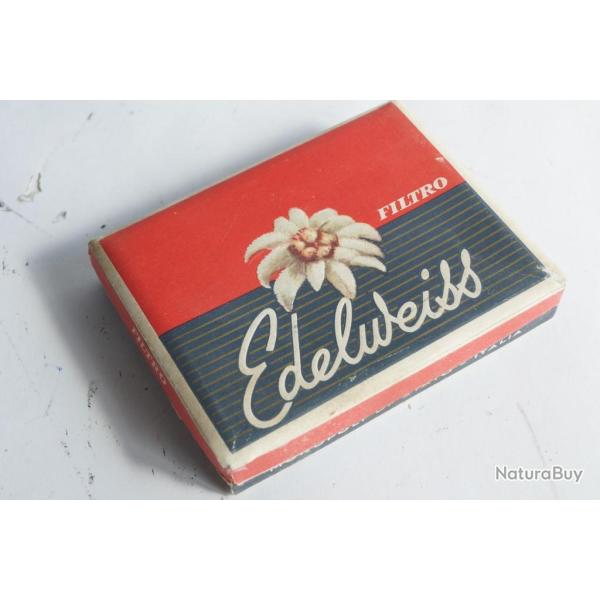 Bo�te � cigarettes carton Edelweiss Italie