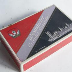 Bo&icirc;te &agrave; cigarettes carton Westminster Oriental Cigarettes