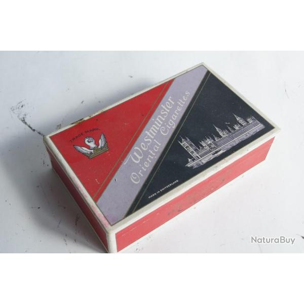 Bo�te � cigarettes carton Westminster Oriental Cigarettes