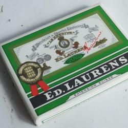Bo&icirc;te &agrave; cigarettes carton Ed. Laurens Vert extension Suisse