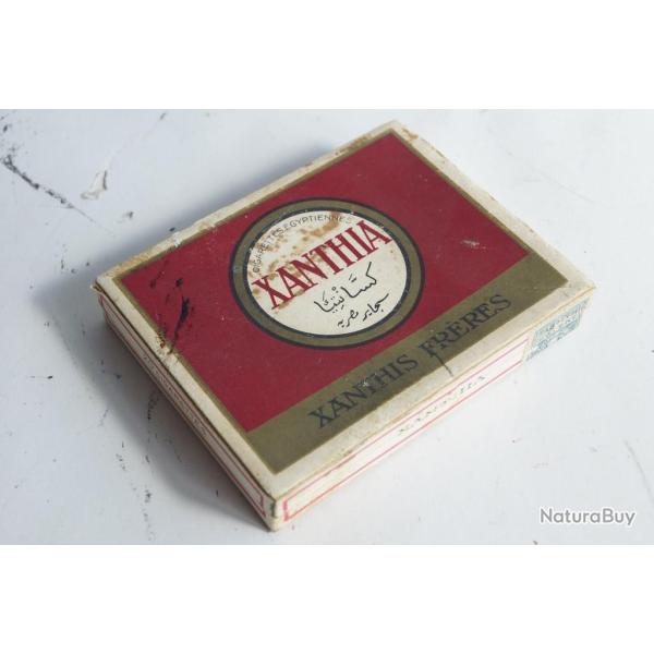 Boite � cigarettes carton Xanthia Xanthis Fr�res