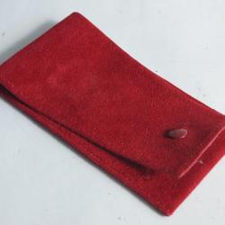 CARTIER &Eacute;tui Pochette de voyage velours rouge Travel Pouch Case