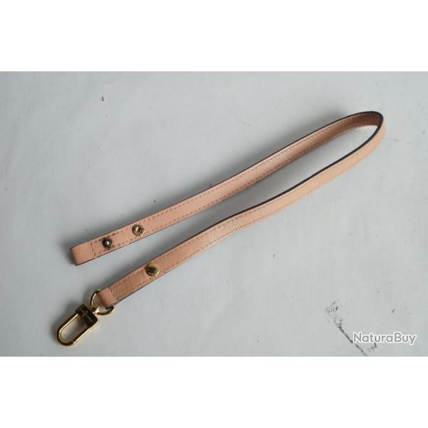 LOUIS VUITTON Anse de sac cuir rose