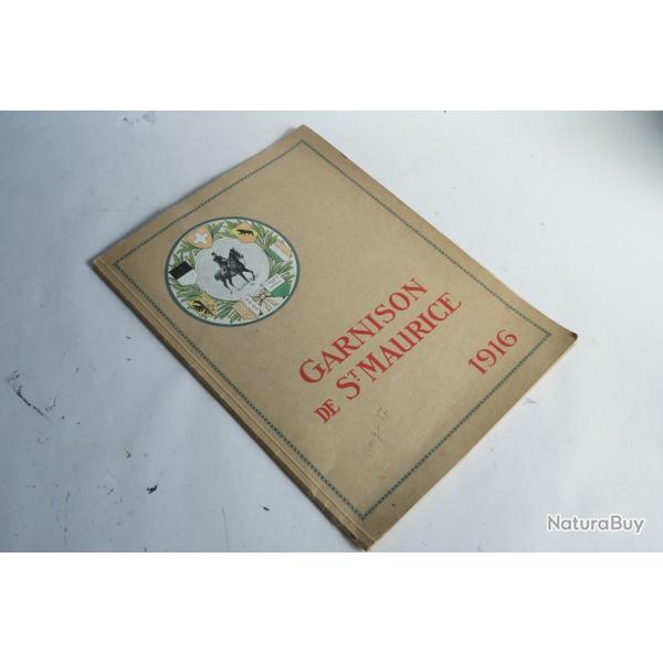 Album photos Garnison Fortifications de St-Maurice 1916 Suisse Militaria