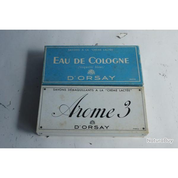 Ancienne Bo�tes Savons parfum�s D'Orsey