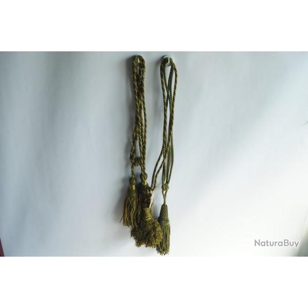 3 Embrasses de rideau � pompons Passementerie