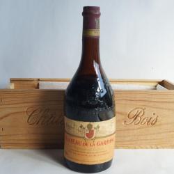 Vin Ch&acirc;teau de la Gardine 750 ml 1978