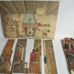 Imagerie d'&Eacute;pinal Grand Th&eacute;&acirc;tre Nouveau Cuisine rustique d&eacute;cor chinois
