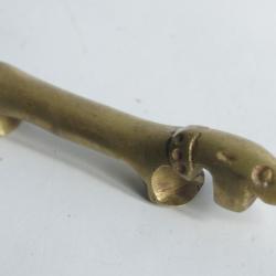 Walter BOSSE D&eacute;capsuleur Chien teckel Bronze Viennois