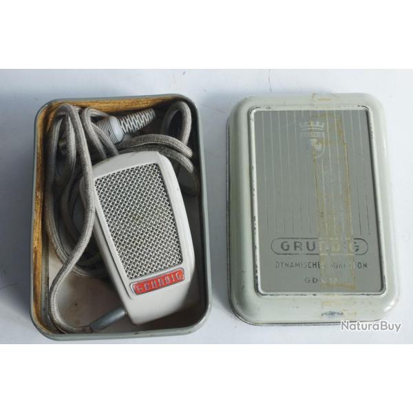 Ancien Microphone Grundig GDM 15