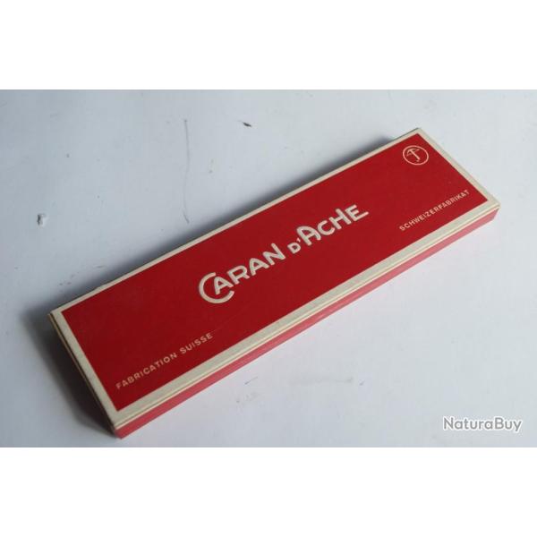 CARAN d'ACHE 6 Crayons de couleur Suisse vintage