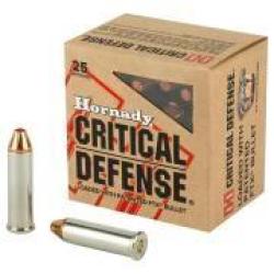 Munition Hornady 9X19 (9mm LUGER) CRITICAL DEFENSE 115gr FTX x25