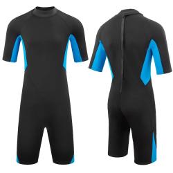 Combinaison N&eacute;opr&egrave;ne Homme 3mm Manches Courtes Plong&eacute;e Surf Apn&eacute;e Kayak