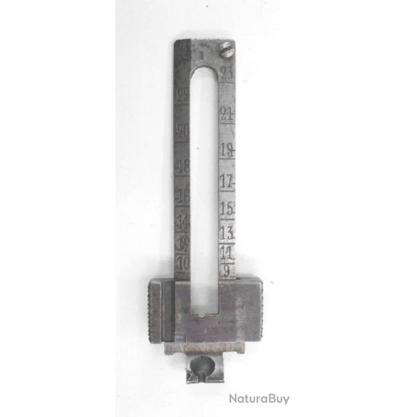 Hausse de fusil Lebel premier type