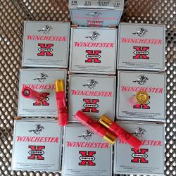 50 cartouches WINCHESTER SUPER X Calibre 410 SLUGS Hollow point.