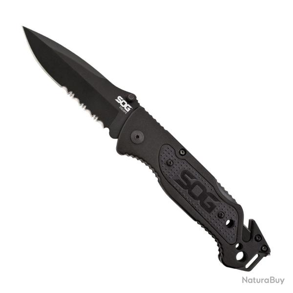 Couteau pliant SOG Escape Black Noir