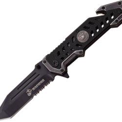 Couteau pliant US Marine Corps Linerlock A/O 1052BK Noir