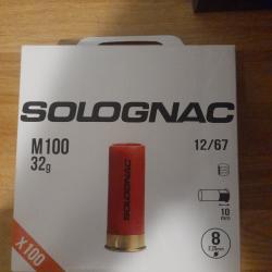 cartouche calibre 12/67 M100