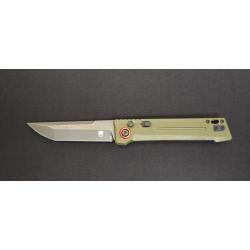 Couteau pliant CobraTec Inferno OD Green - lame D2