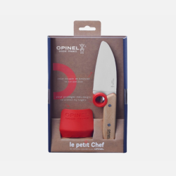 Opinel Le Petit Chef - Couteau Enfant avec Guide de Coupe