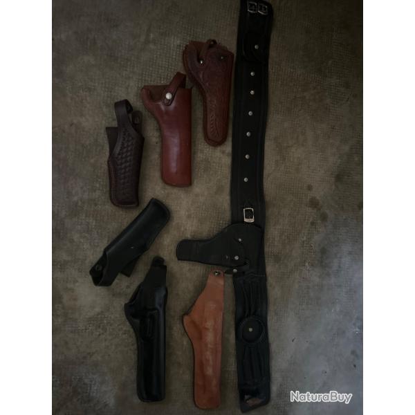 Diff�rents holsters
