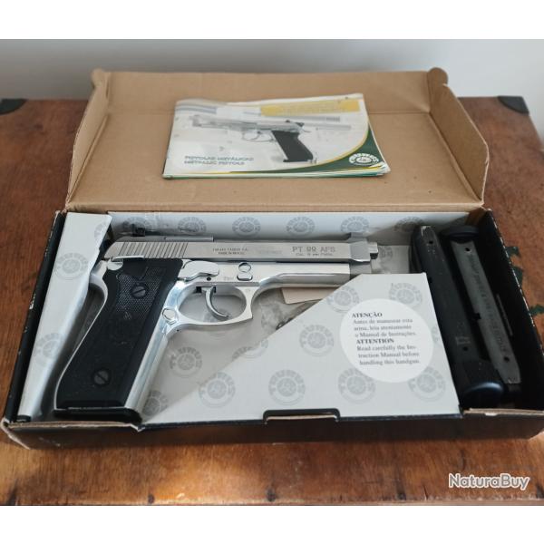Taurus PT99 AFS inox 3 chargeurs en bo�te