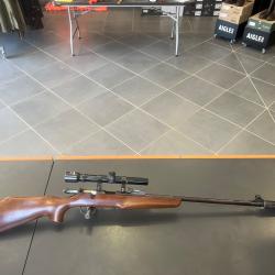 Carabine &agrave; verrou GAUCHER MSA 22Lr + lunette !!! Sans chargeur !!!!
