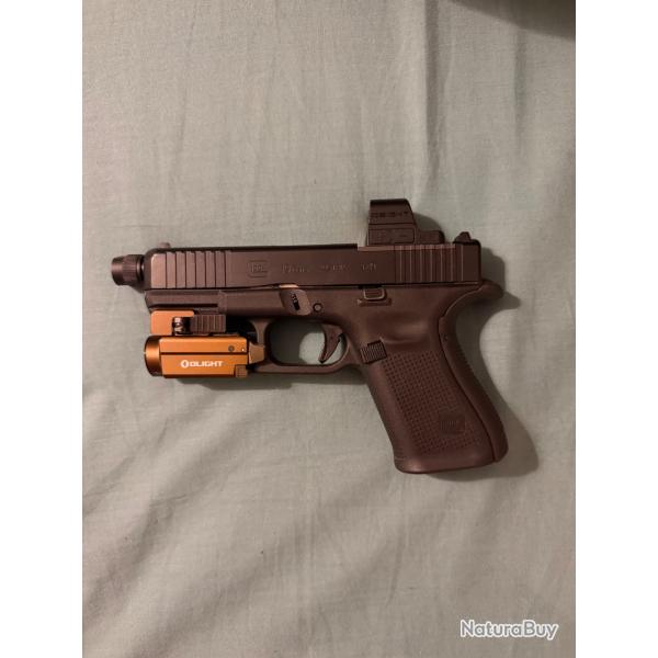 Glock 19 gen 5 mos fs filet�