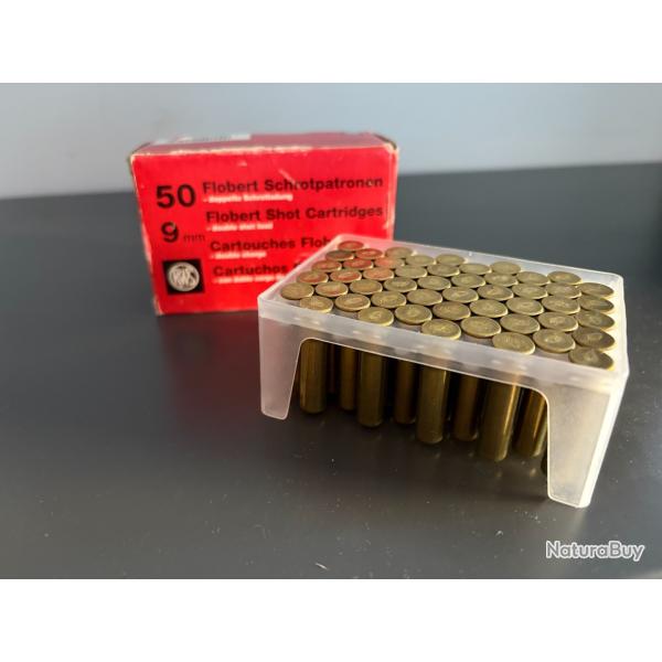 1 boite de 50 9mm RWS FLOBERT GRENAILLE