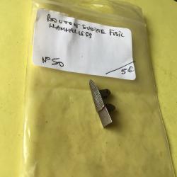 VENDU PAR LE-CUIRASSIER N&deg;50 BOUTON S&Ucirc;RET&Eacute;  FUSIL HAMMERLESS CAL 12/16