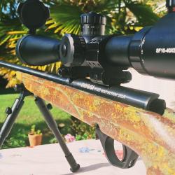 Carabine "sniper" Rossi 8122 Tactical 22LR + Lunette 10-40x50 + Bipied