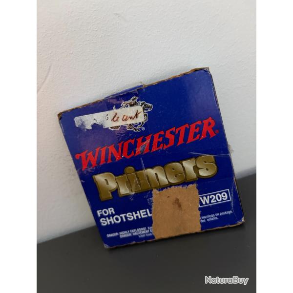 90 amorces winchester primers shotshell pour cal 12
