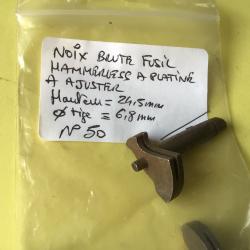 VENDU PAR LE-CUIRASSIER N&deg; 50 NOIX BRUTE FUSIL HAMMERLESS