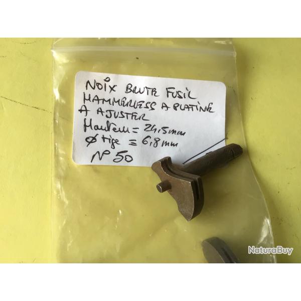 VENDU PAR LE-CUIRASSIER N� 50 NOIX BRUTE FUSIL HAMMERLESS