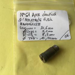 VENDU PAR LE-CUIRASSIER N&deg; 51 AXE DE REAJUSTAGE FUSIL HAMMERLESS